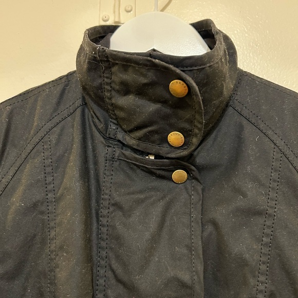 Barbour Squire Waxed Jacket with Quilted Lining - Picture 5 of 11